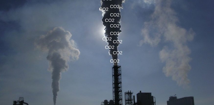 emisja dwutlenku węgla do powietrza